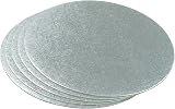 Culpitt 10 Inch Silver Cake Cards Pack of 5 CSR10AMZ5 1.8mm Thick view 4