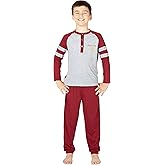 Harry Potter Boys Gryffindor House Athletic Varsity Jogger Pajama Set