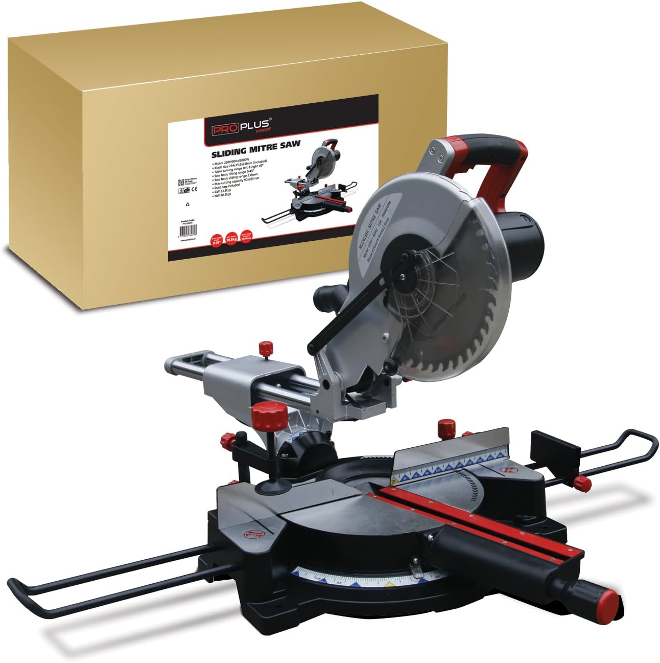 Proplus 10" Sliding Mitre Saw Amazon.co.uk DIY & Tools