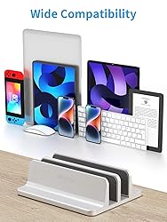 JARLINK Vertical Laptop Stand Holder, Aluminum
