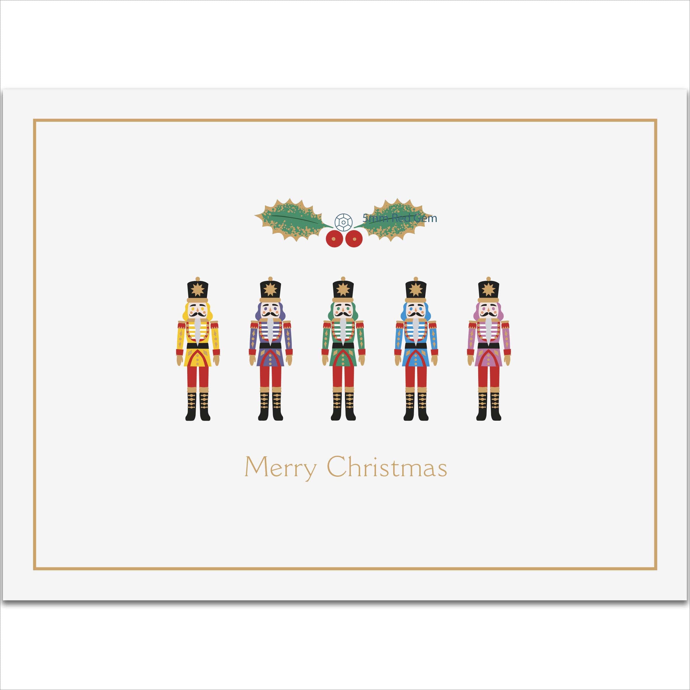 Box of 8 Toy Soldiers NSPCC Charity Christmas Cards Premium Quality 556935