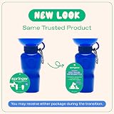 Springer Portable Dog Water Bottle 625ml Leak-Proof BPA-Free Indigo view 9