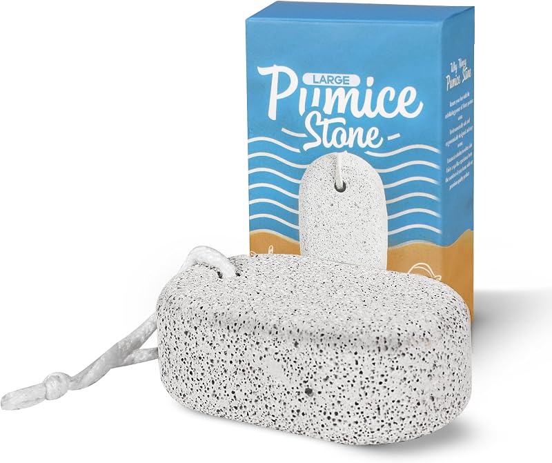 NIMXY Large Natural Pumice Stone for Feet Hands - Dead Skin Callus Remover