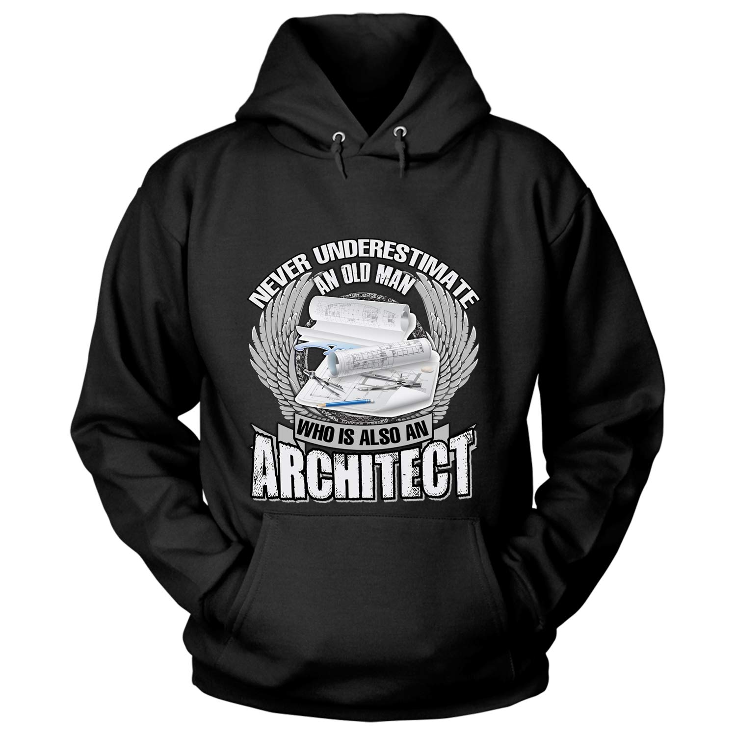 Never Underestimate An Odd Man S, Who Is Also An Architect T Shirt