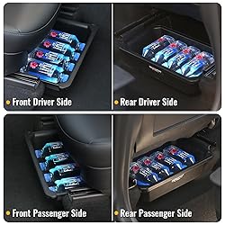 GEEDAR 2 Pack Tesla Model Y Under Seat Storage Box