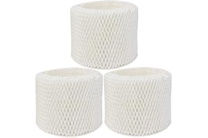 Extolife 3 Pack WF2 Humidifier Filters for Vicks Humidifier V3100 V3500 V3600 V3700 V3800 V3850 V3900, for Kaz 3020, for Honeywell HCM-350 HCM-630 HCM-300T, for Sunbeam 1118 1119, ECM-250i, ECM-500