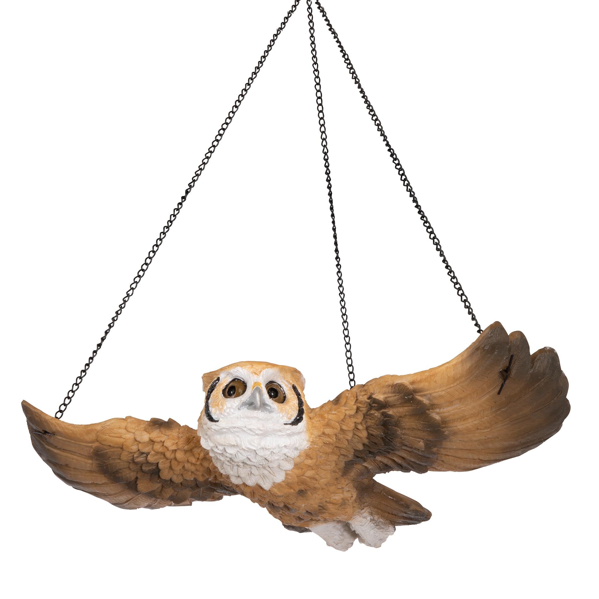 Design Toscano the Garden Owl Hanging Sculpture