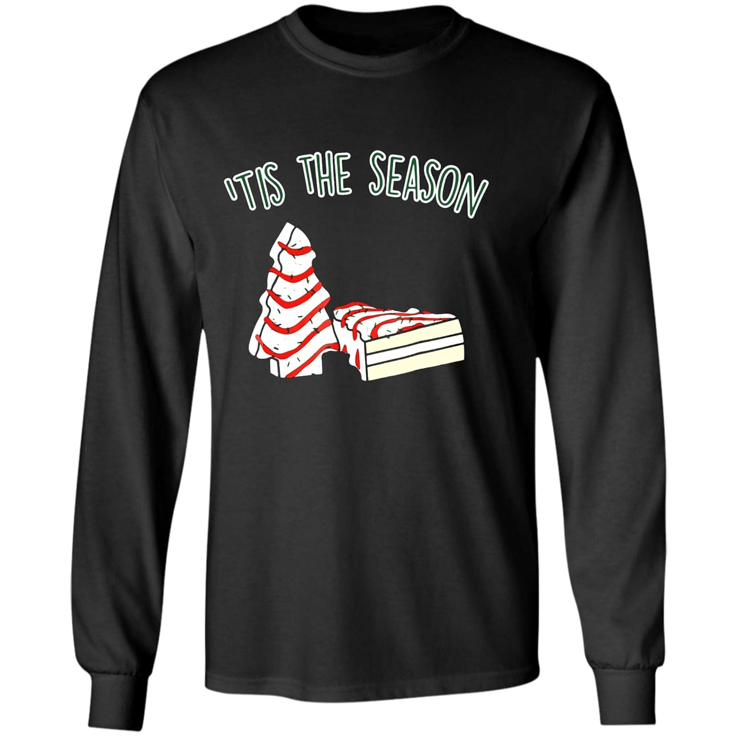 Tis The Season Little Debbie Inspired Christmas Tree Snack Shirts