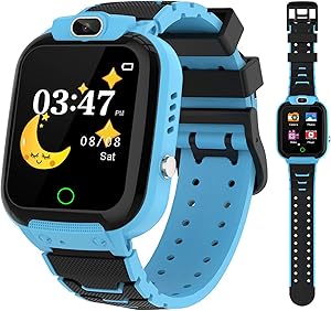 Vakzovy Smart Watch for Kids Boy, Toys for 3-8 Year Old Boys Touchscreen Toddler Watch with Camera, Game, Kids Watches Electronics Educational Toys USB Charging Birthday Gifts for Boys Ages 4 5 6 7