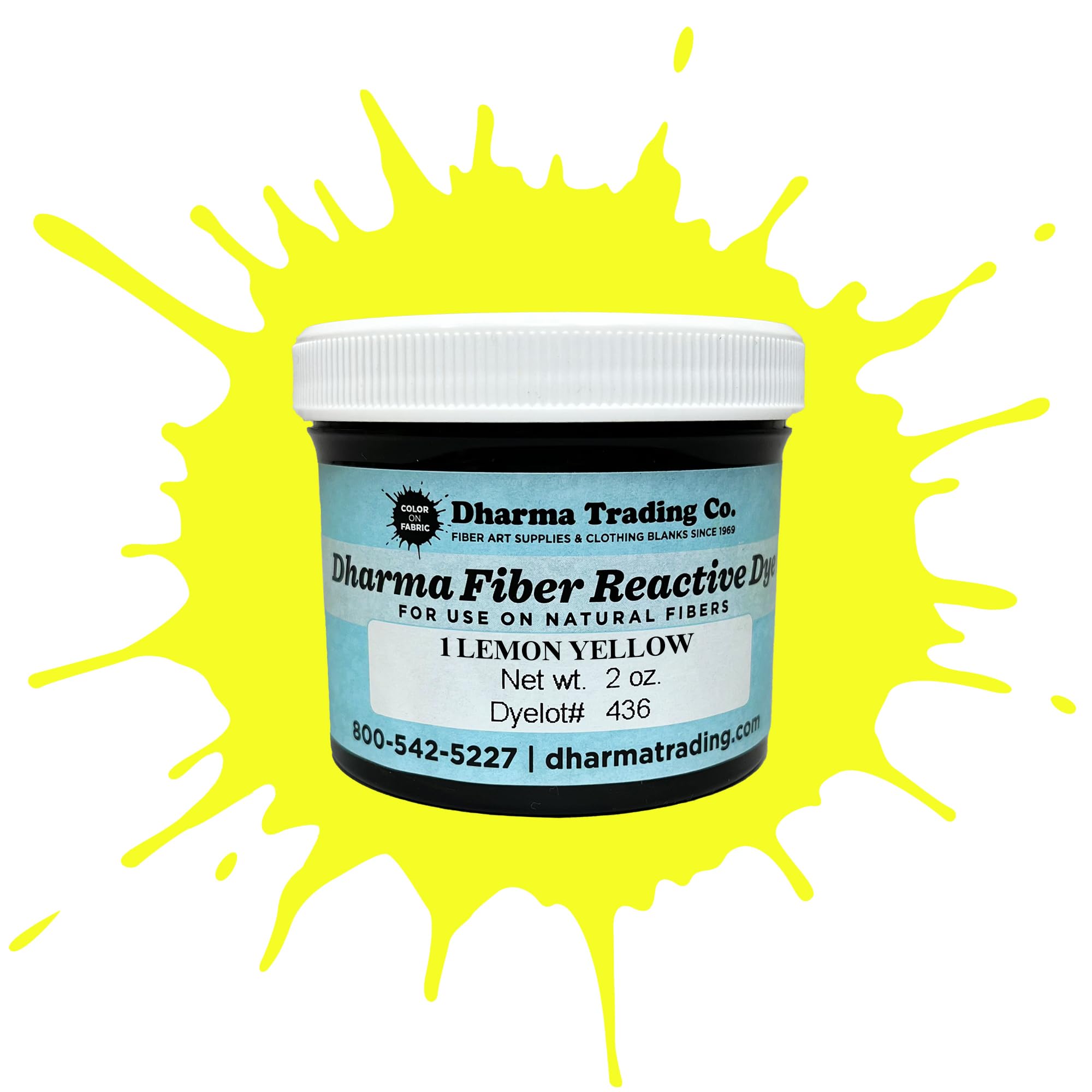 Dharma Fiber Reactive Procion Dye - #1 for Tie-Dye