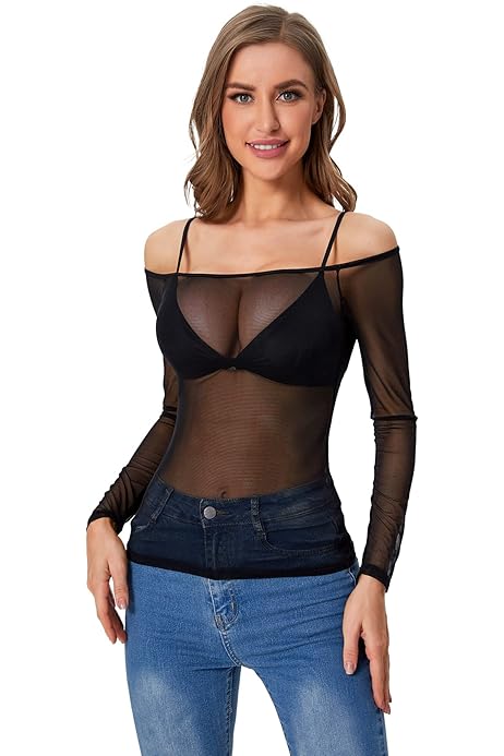 plain mesh top