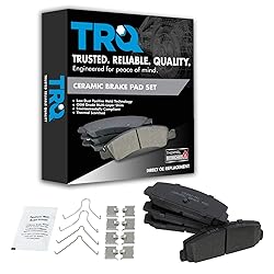 TRQ Rear Brake Pads Ceramic Compatible with