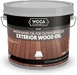 WOCA Exterior Wood Oil Natural 2.5L Danish Decking Garden Furniture Cladding UV view 2
