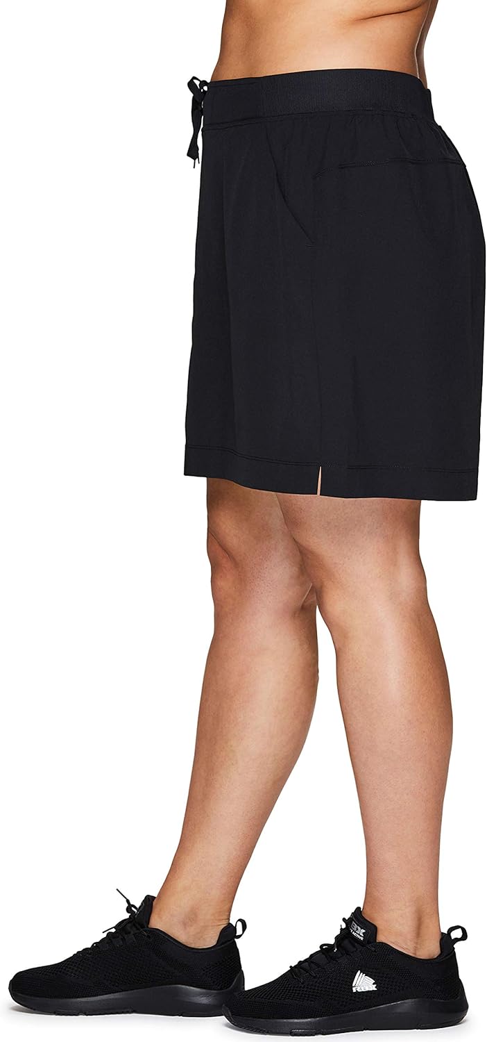 RBX Active Women's Plus Size Stretch Woven Athletic Skort with Attached Bike Short and Pockets at  Women’s Clothing store