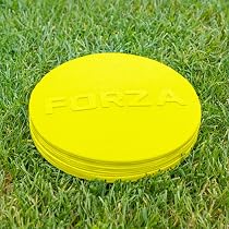 FORZA Lot 20 Mini Marqueurs Disque Plat - Entraînement Football, Sport, Jeux Extérieur