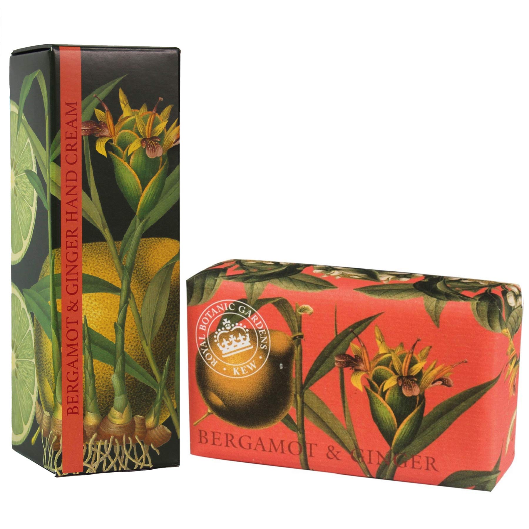 Royal Botanic Gardens KEW Hand Cream & Shea Butter Gift Set Bergamot