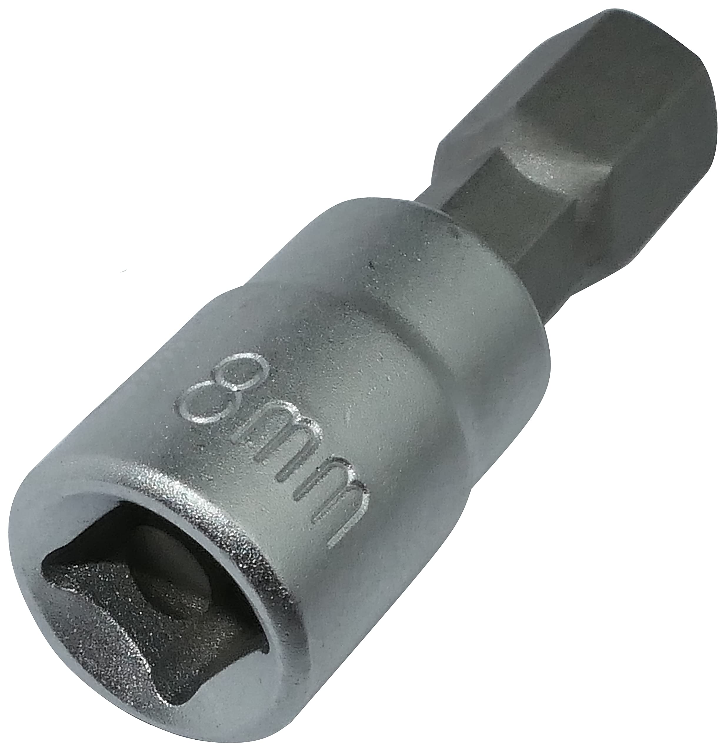 Aerzetix: Allen Hex 8mm Screwdriver Bit on Square 1/4" Drive Socket