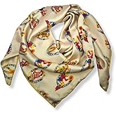 Helder Creek Co Wild Rag Silk Scarf 36'', Western Cowboy Scarves, Square Bandana,Silky Wild Rags