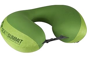 Sea to Summit Aeros Premium Traveller Inflatable Neck Pillow, Lime