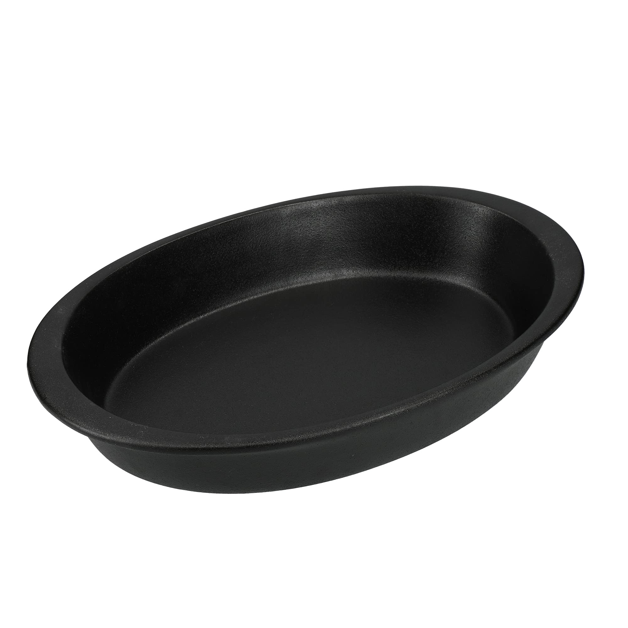 Maxwell & Williams Caviar Pie Dish, 35 x 21cm Oven to Table Roaster, Ideal for Pies, Pasta Bakes and Roasting, Stoneware, Black