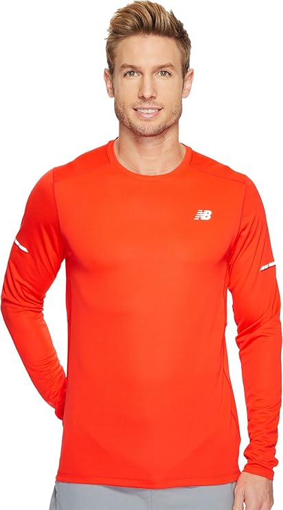 new balance long sleeve mens