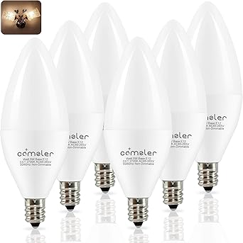 Led Candelabra Bulb Ceiling Fan Light Bulbs E12 Led Bulb 5 Watt