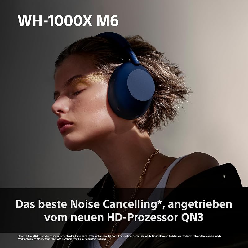 WH-1000XM6 Flaggschiff kabellose Noise Cancelling Kopfhörer