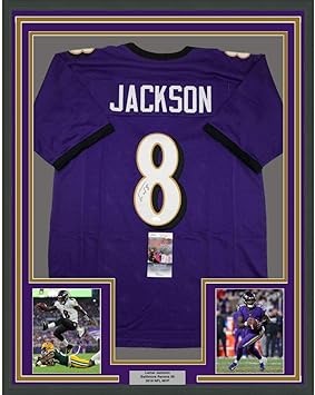 signed lamar jackson jersey