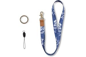 KAMT Key Badge Lanyard, Neck Strap for ID Badges, Keys, Women and Men Cool Cruise Lanyard Keychain with Keyring (KAMT Color 08)