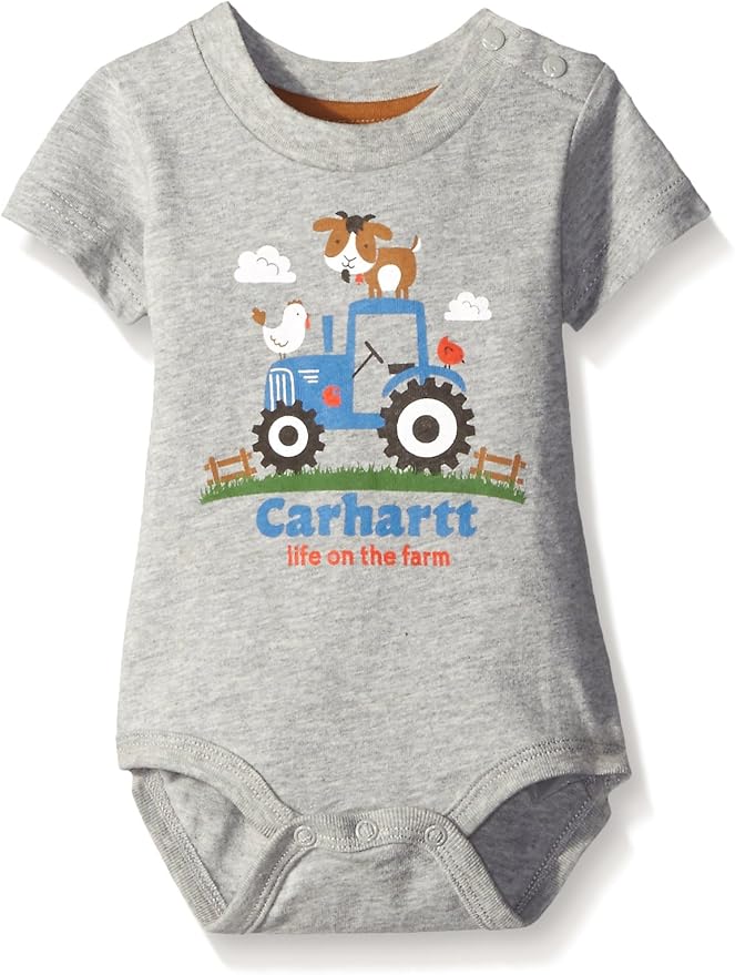 Carhartt Baby Boys' Short Sleeve Bodyshirt Clothing
