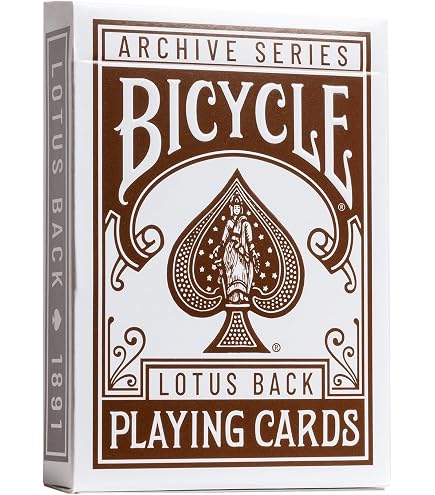 Amazon.com: Bicycle Archive Series Wheel No.1 Back 1887 Playing