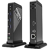 Plugable USB-C Dock with 4K HDMI and 60W Charging, Compatible with Thunderbolt 3/4, USB4, and USB C macOS, Windows, and Chrom