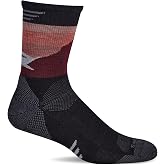 Sockwell Men's Modern Mountain Crew Moderate Compression Sock