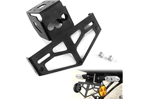 LUXEMOTO ZX-6R Fender Eliminator 2019-2025, Fender Eliminator Kits for Kawasaki Ninja ZX-6R ZX6-R 636, Rear License Plate Holder Tail Tidy for Kawasaki Ninja ZX-6R 636 2019-2025 Accessories