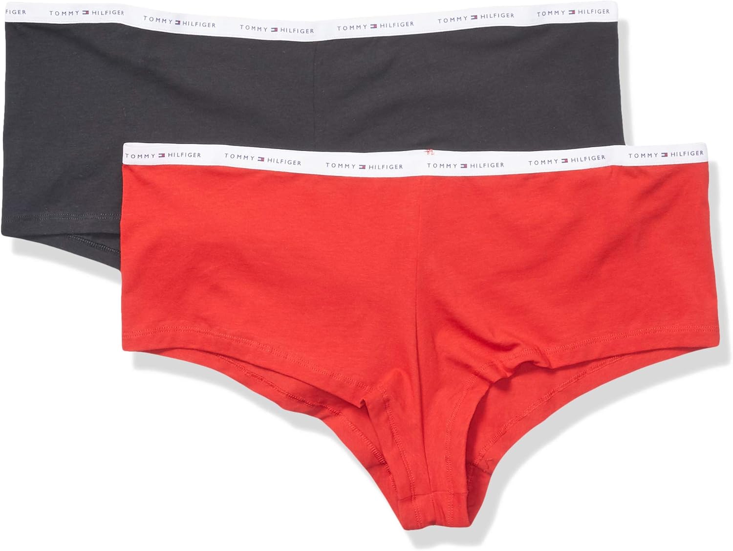 2 Pack Boy Short Panties Tommy Hilfiger Womens Womens Cotton Boyshort