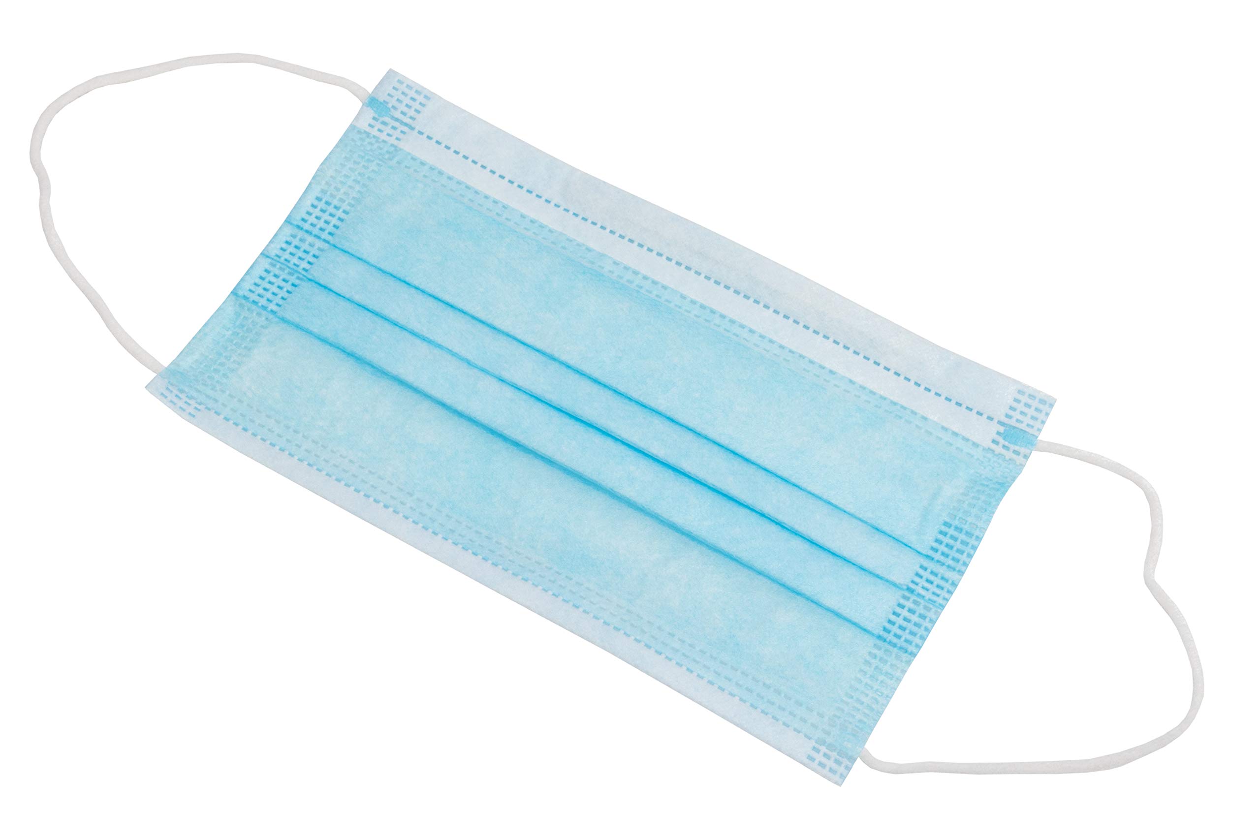 LIZS MASH0008 Disposable 3-Layer Earhook Type Face Mask Soft Safe and Breathable Non-woven Fabric (50 Pieces)