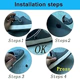 Koomduk 8 Sets Replacement Rivets for Beach Clog Shoe Strap Repair view 6