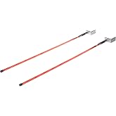 Attwood 14066-7 Trailer Guide Lights, Aid in Trailer Backing, Waterproof Red LED Lights, 51 Inches L x &frac14;-Inch Diameter