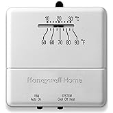 Honeywell Home Heat/Cool Non-Programmable Thermostat, Beige | CT31A1003