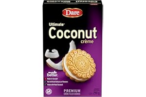 Dare Ultimate Coconut crème - Crunchy Sandwich Cookies with Real Coconut 290g Unit Pack