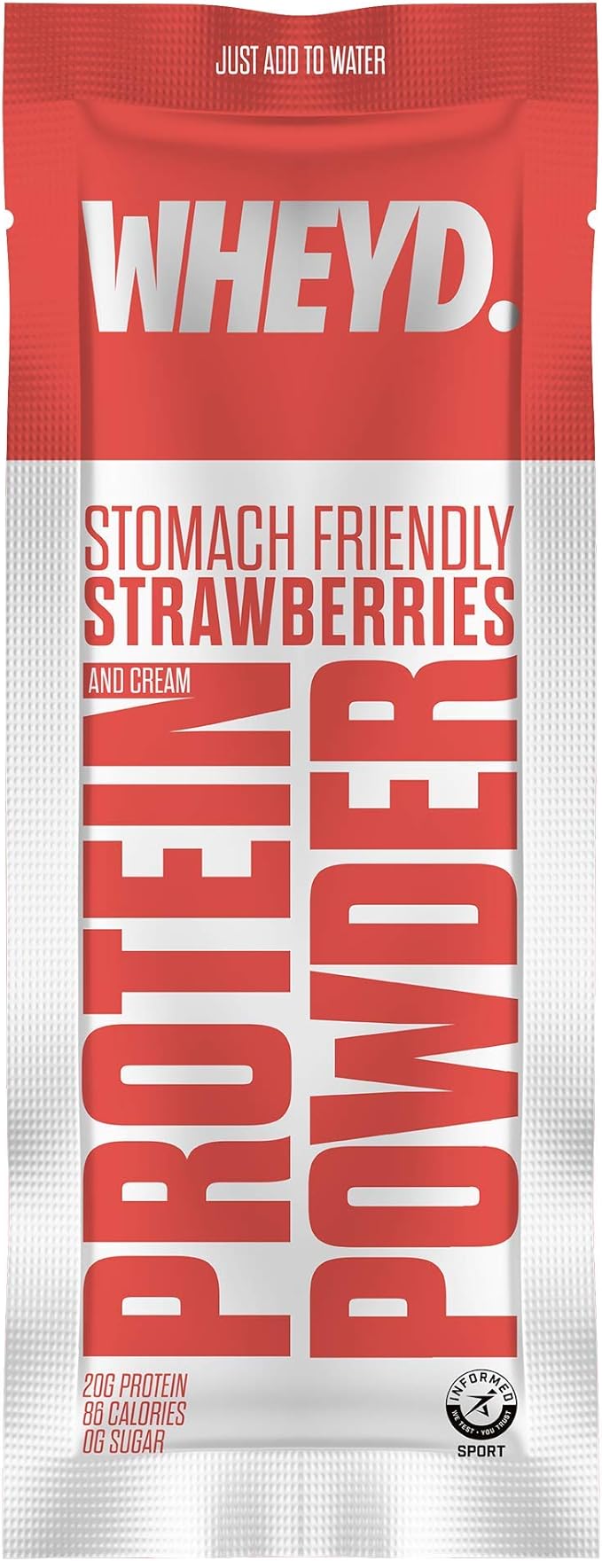 WHEYD Protein Powder Sachets Grass Fed Hydrolysed Whey Isolate