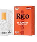 Amazon.com: Rico Organic Bb Clarinet Reeds, Strength 2.5, Pack of