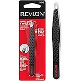 Revlon Expert Eyebrow Hair Removal Tweezer, Tweezers for Men, Women & Kids, Stainless Steel