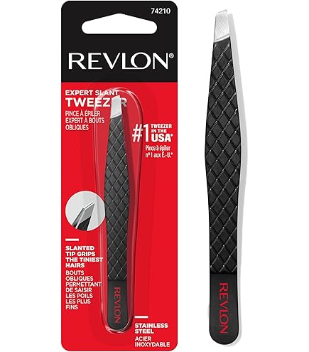 Amazon.com : Revlon Stainless Steel Accurate Tweezing 1 ea (Pack