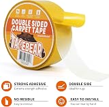 TAPEBEAR Heavy-Duty Double Sided Carpet Tape 50mm x 18m 2in x 20yd view 3