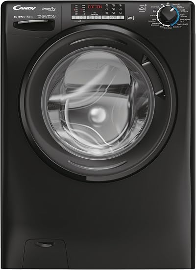 Candy Smart Pro Inverter 9 kg 1600rpm Washing Machine Black