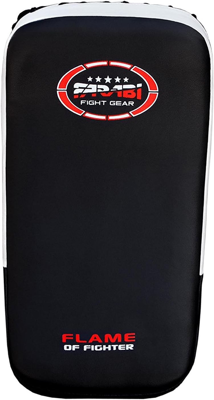 Farabi Sports Thai pad, Kickboxing Kick pad, Kick Training Strike Shield MMA Muay Thai Curved X 1 : Sports & Outdoors