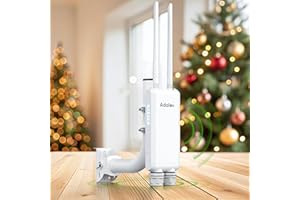 Dual Band Outdoor Access Point with Bracket Mount, Adalov 1200Mbps High Power Outdoor IP66 Weatherproof Access Point,Wireless