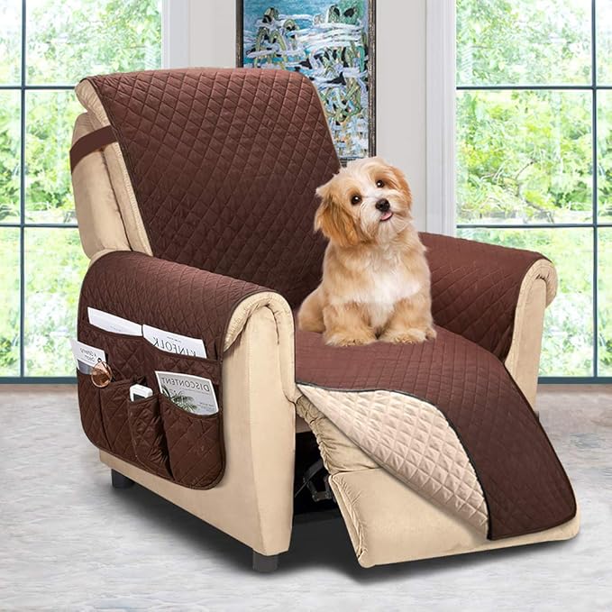 Reversible Recliner Chair Cover, Sofa Covers for Dogs, Sofa Slipcover
