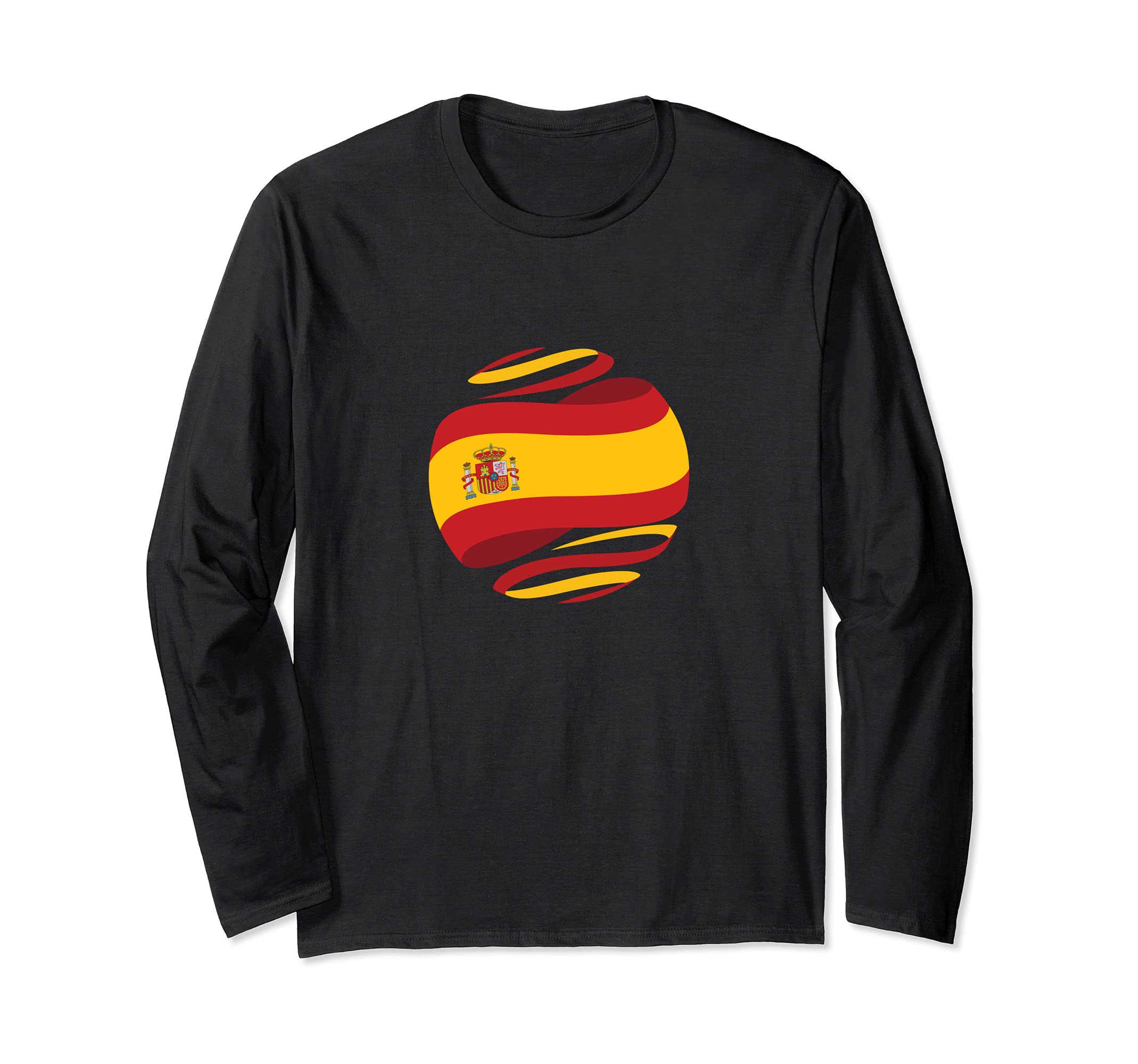 Spain Flag Long Sleeve T-Shirt